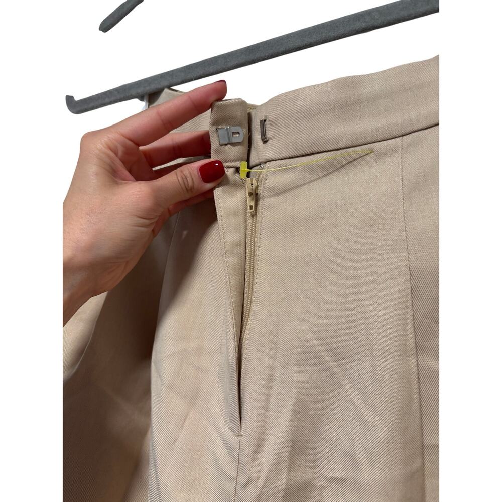 H&M Beige High Waist Shorts Size 0 - Picture 3 of 8